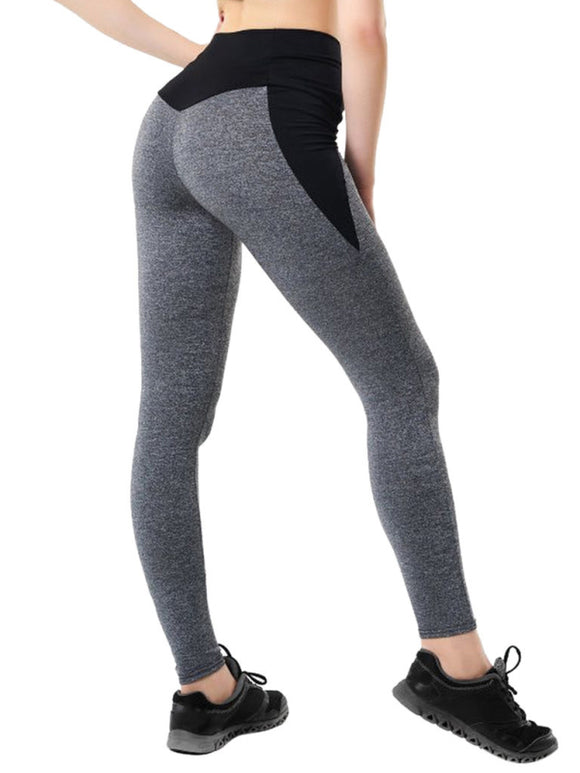 Women's Leggings polyester sports, elastic, training, breathable