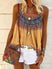 Women's Tank Top Sleeveless Casual, Round Neck, Boho Print, beach outfit