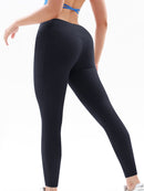 New pants women's high waist hip pocket yoga, fitness