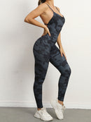 Women's jumpsuit elegant sexy backless yoga fitness, sportswear