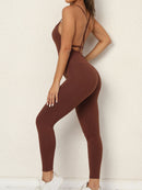 Women's jumpsuit elegant sexy backless yoga fitness, sportswear