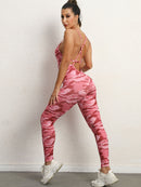 Women's jumpsuit elegant sexy backless yoga fitness, sportswear