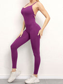 Women's jumpsuit elegant sexy backless yoga fitness, sportswear