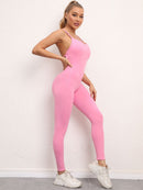 Women's jumpsuit elegant sexy backless yoga fitness, sportswear
