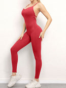 Women's jumpsuit elegant sexy backless yoga fitness, sportswear